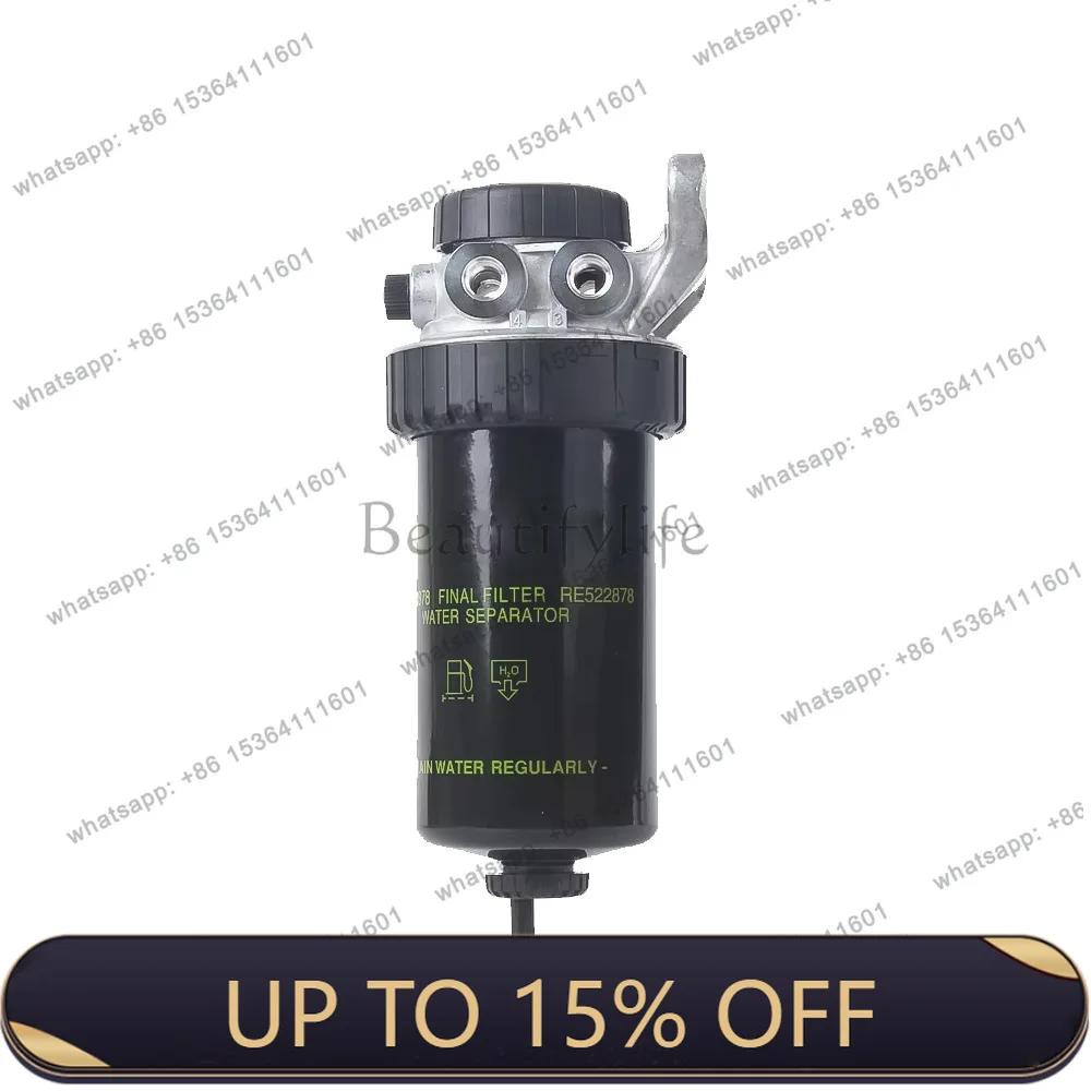 LX RE524723 Fuel Filter Separate Holder For Engine 4045 6068 1110