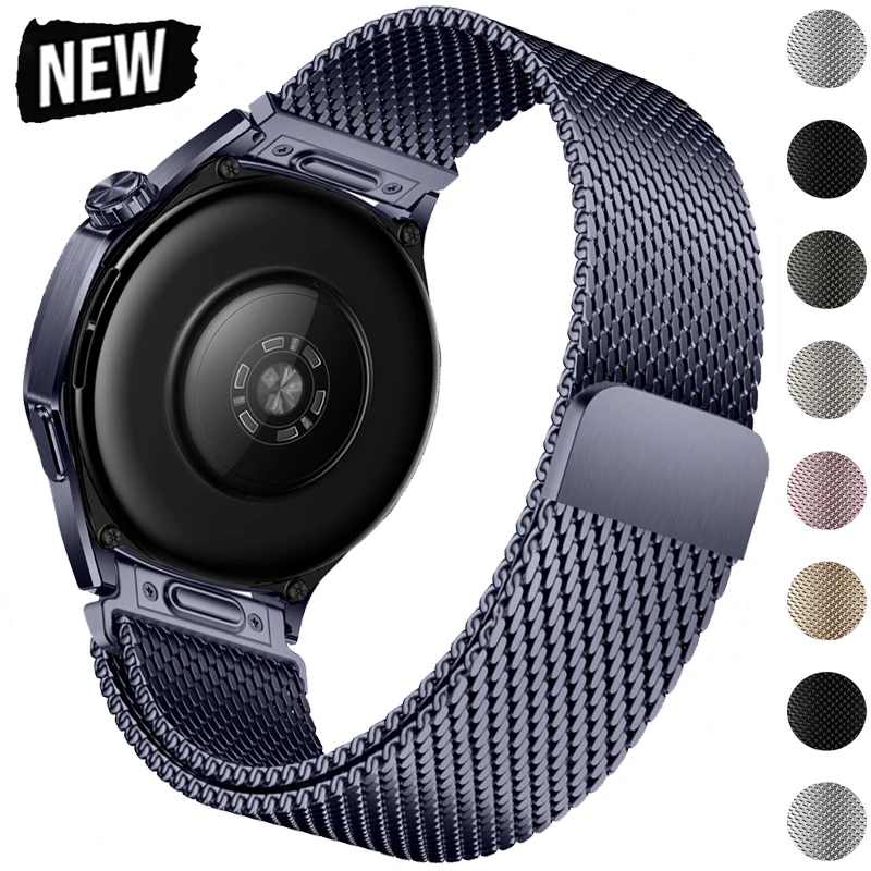 

22mm Milanese Strap for Huawei Watch 5 GT6 Pro/GT6/5/4/3 46mm Universal WristBand for Huawei Watch 5 4 46mm Men Women Smart Band