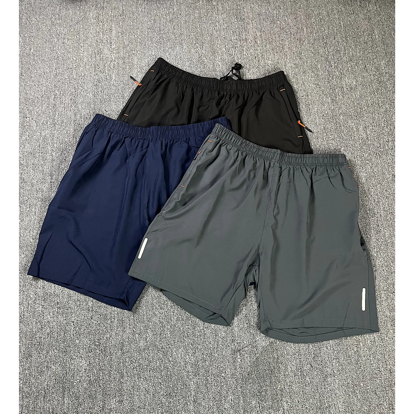 

Ice Silk Qui Dry Fitn Men's orts Summer Casual Pants Loose Fit Straight Leg mid Waist Low Elastic Thin Faionable