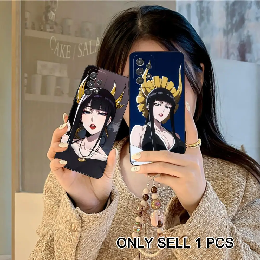 Senjumaru Shutara Phone Case for Samsung Galaxy A56 55 54 53 52 51 36 35 34 23 16 15 5G Soft TPU Shockproof Cover