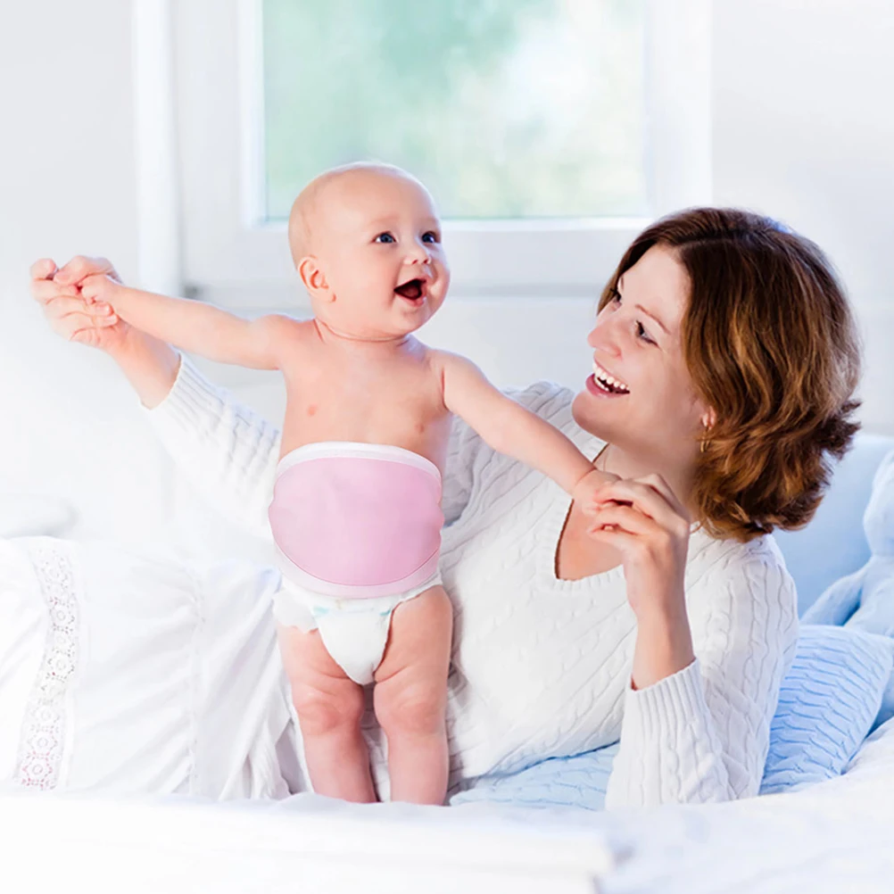 

6Pcs Baby Belly Bands Cotton Newborn Navel Belt Soft Umbilical Wrap Infant Warmth Protection Adjustable Design