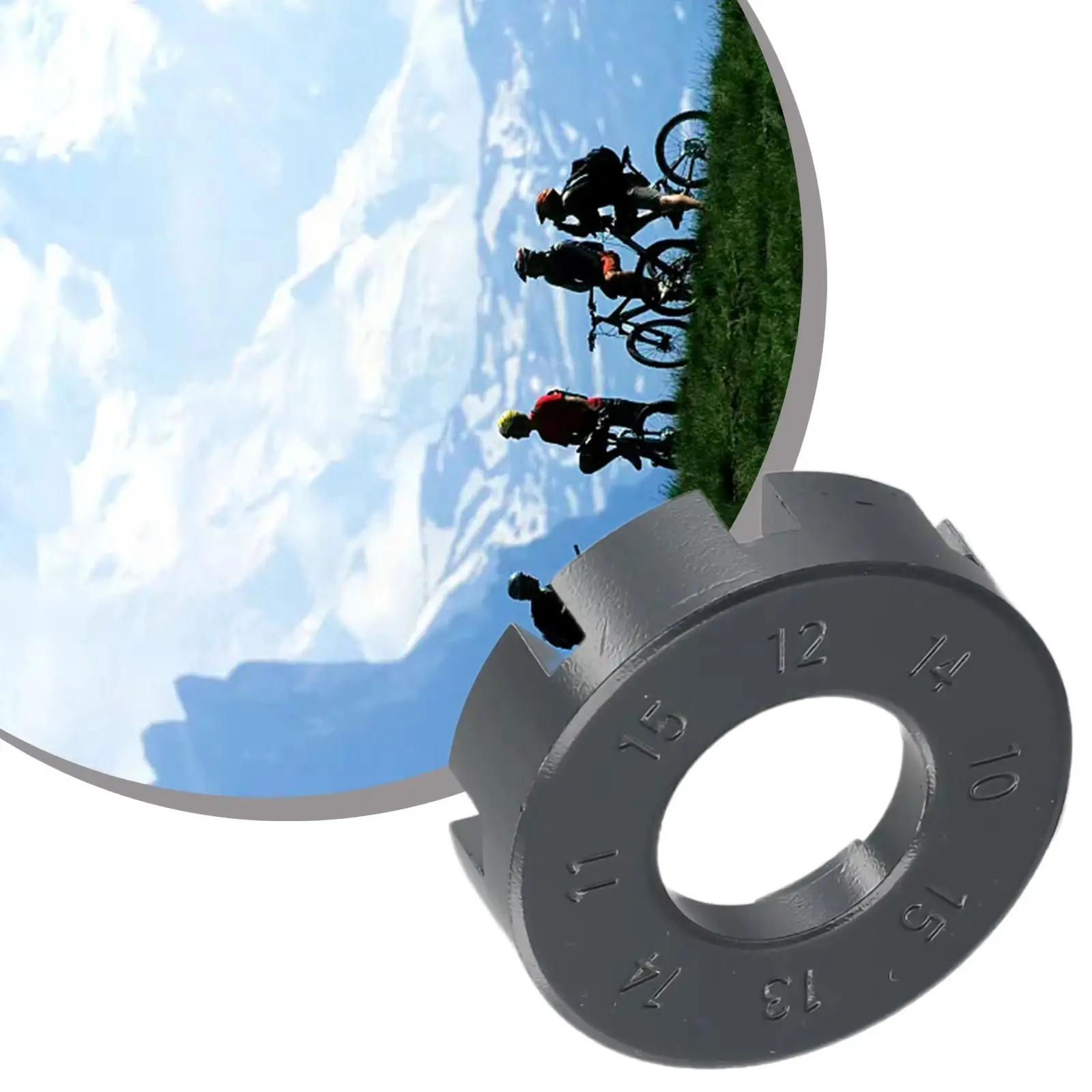 

Ключ для велосипедных спиц, ключ для деталей велосипеда, 8-ходовой велосипедный гаечный ключ для сосков, инструмент, колесо, практичный велосипед