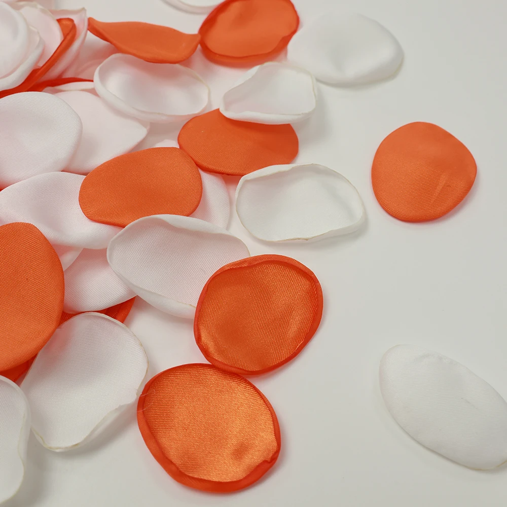 رمي بتلات الحرير بتلات الورد عيد الحب حفل زفاف الزهور الاصطناعية الذكرى اقتراح غرفة الديكور مختلط اللون