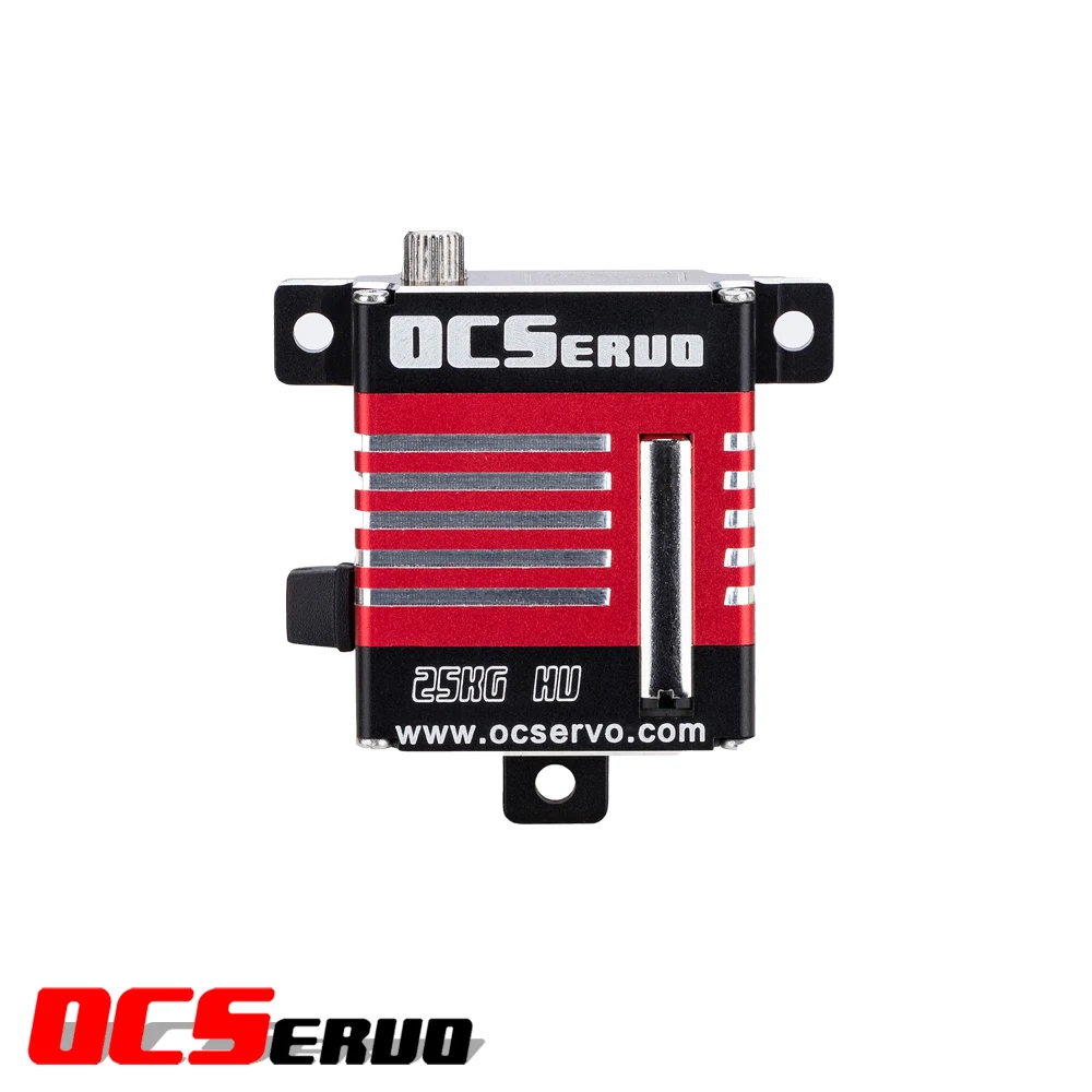 OCServo OCS-D2510 8.4V22kg.cm  0.10S/60° Digital Mirco Servo  High Vottage High Torque  Coreless Wing servo