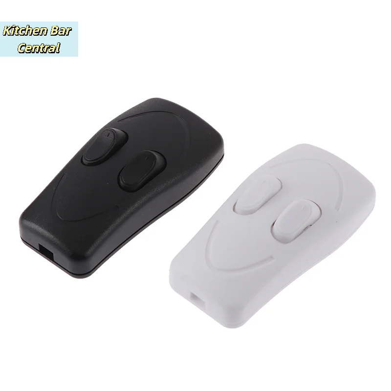 【1PC Two-way Power Switch - Lamp Double Control Switch Floor Light Table Lamp Push Button Switches】