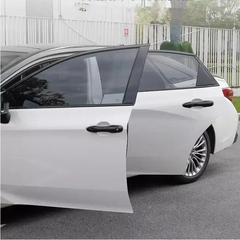 For Toyota Camry 2018-2023 2019 2020 2021 2022 Carbon Fiber Car Sticker Door Handle Cover Trim Accessories Protect Decoration