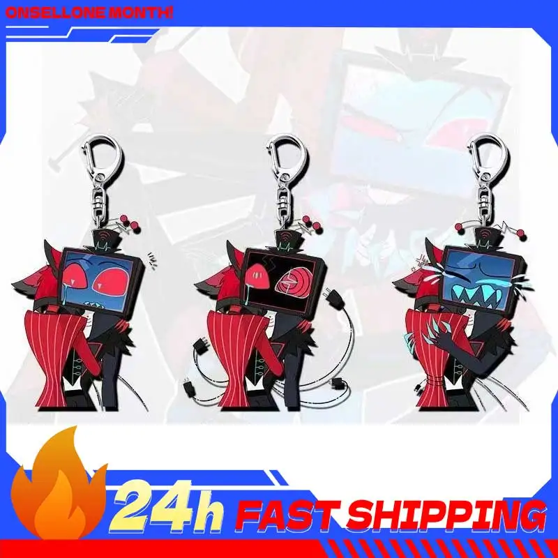 

3 стиля аниме отель 3 В периферийные устройства бархатный акриловый брелок Vox фигурка кулон Валентино фигурка сумка аксессуар игрушки косплей реквизит