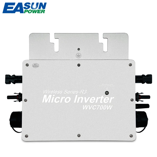 700W Grid Tie Micro Inverter Pure Sine Wave Solar Converter Regulator 24/36V DC To 110VAC/220VAC Inverter