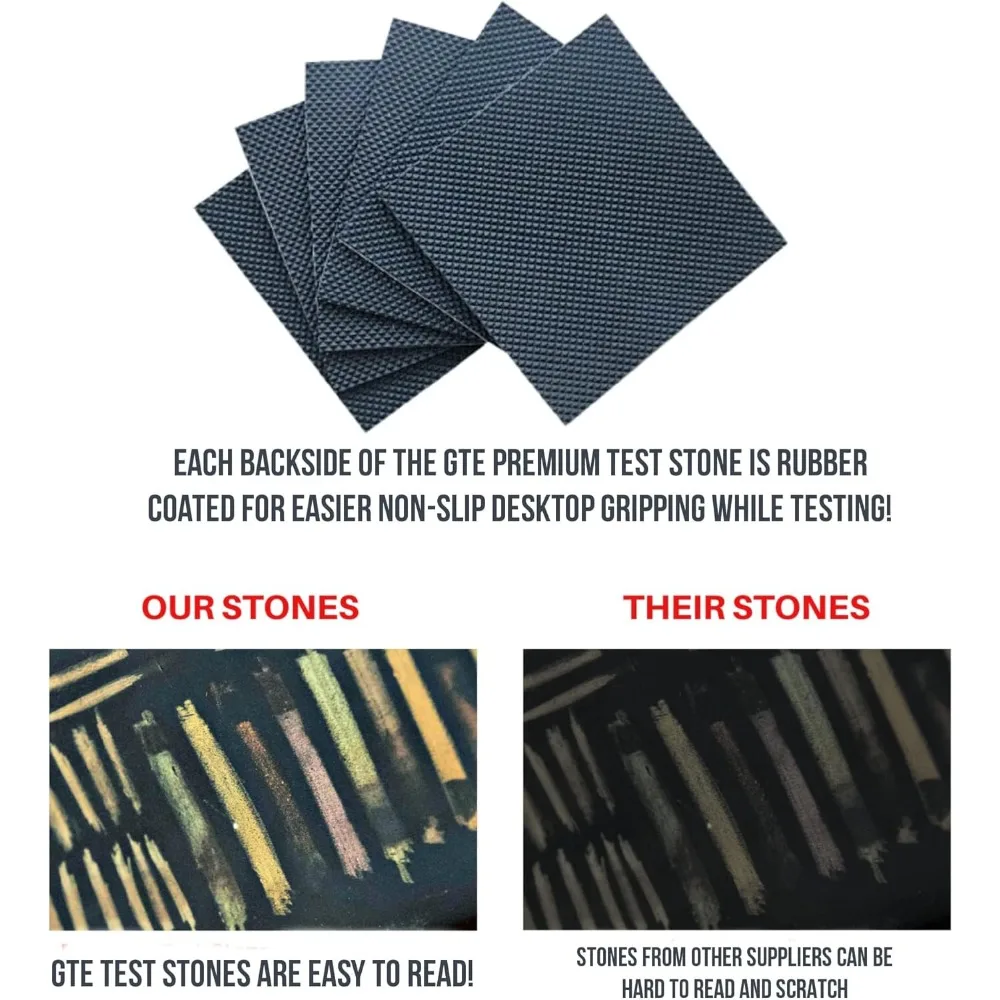 US Shipping Gold Silver Jewelry Tester Kit for 10K 14K 18K 22K 24K Platinum Palladium Precious Metals 925 999 Acid Test image 4