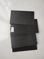 NEW 125mm X 75mm Real Carbon Fiber Plate Panel Sheet 0.5mm 1mm 1.5mm 2mm 3mm 4mm 5mm thickness Composite Hardness Material drone
