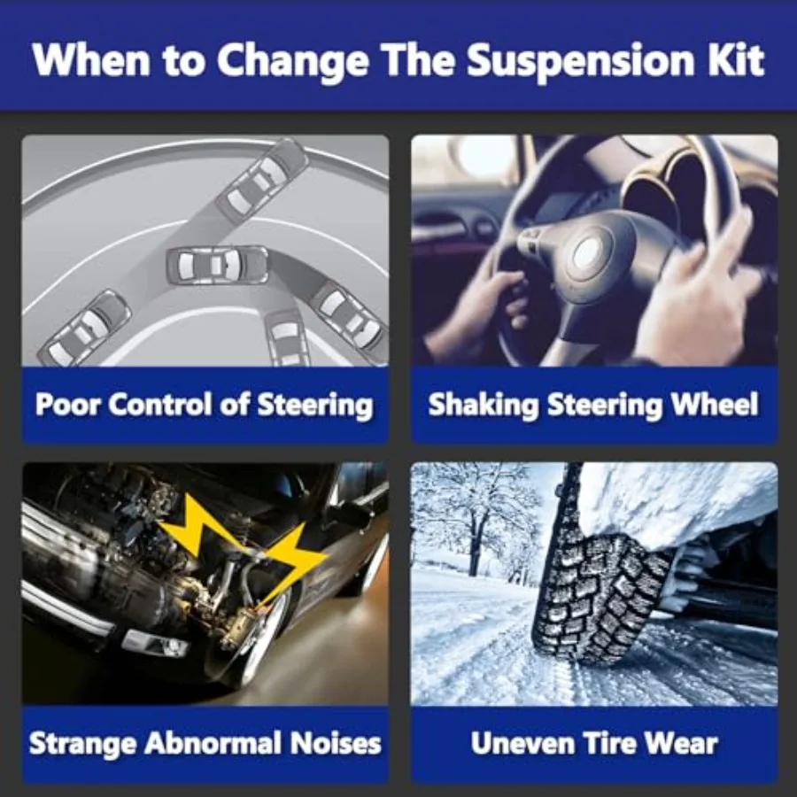 2018-2023 쉐보레 이쿼녹스 및 GMC 테레인용 프론트 로어 컨트롤 암 교체용 볼 조인트 내구성 있는 자동차 서스펜션