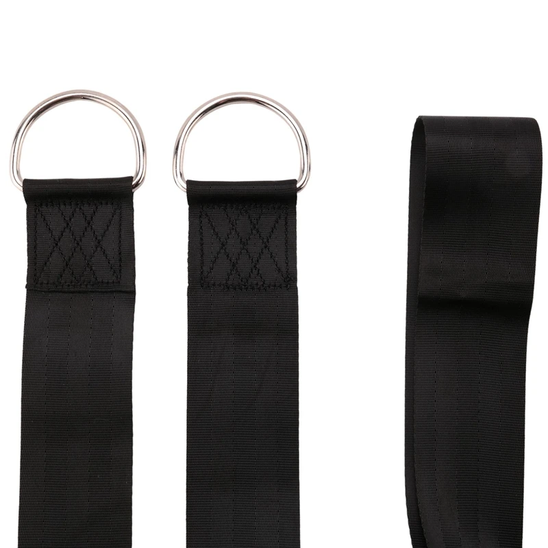 Swing Attachment Holds Attachment Swing Suspension Strap Kit With 2 Carabiners And D-Rings With 2 Tree Protection Pads