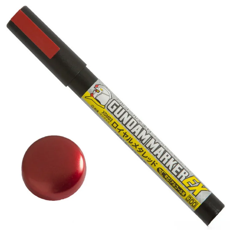 미스터하비 마커스 EX 메탈 컬러 모델 채색 오일 마커 유성 마커 XGM01-08 보색 페이딩 펜 채색 펜