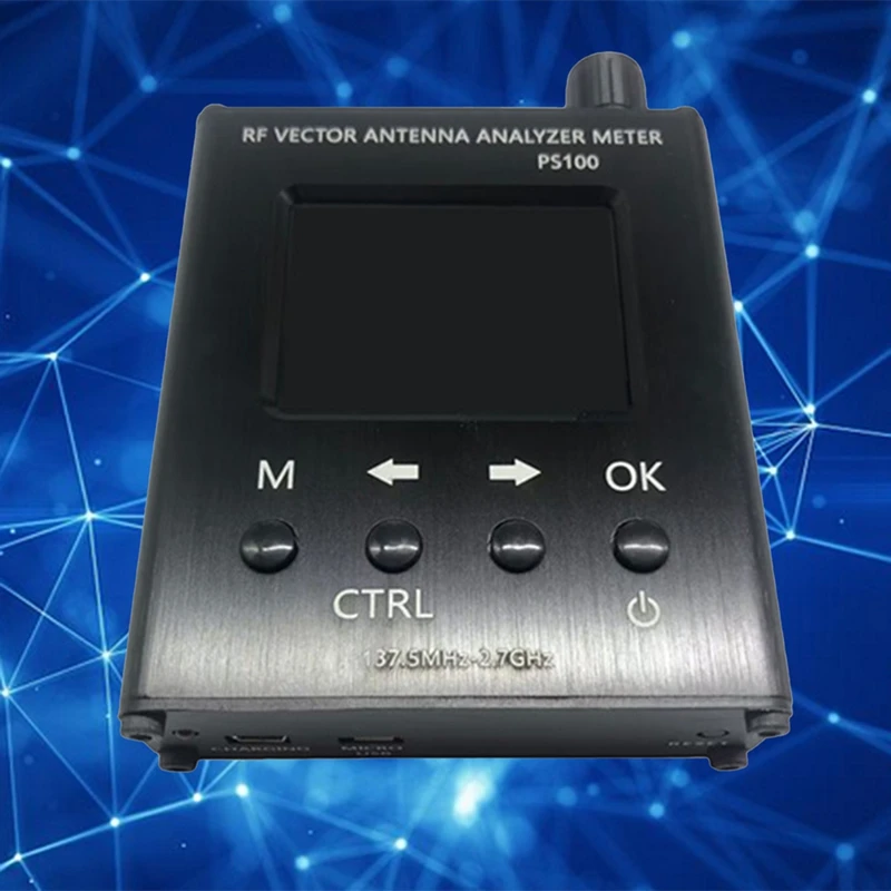 Antenna Analyzer NFC Antenna Standing Wave PS100(N1201SA) 137.5M-2.7G Resistance Reactance Analyzer Easy Install Easy To Use