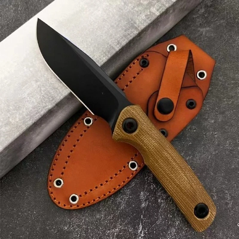 

Нож прямого кроя D2 из нержавеющей стали 0004 с ручкой G10, аварийные инструменты для исследования джунглей на открытом воздухе - эвакуационный нож