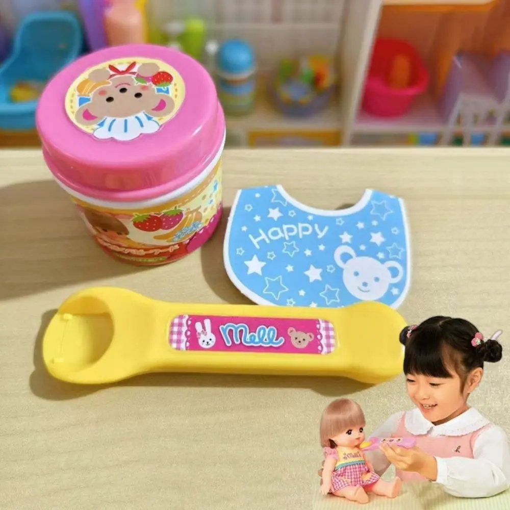 Simulation Pudding Fütterung Set Rolle Spielen Rosa Gelee Erdbeere Pudding Lebensmittel Fütterung Frühe Bildung Spielen Haus Spielzeug Geschenk