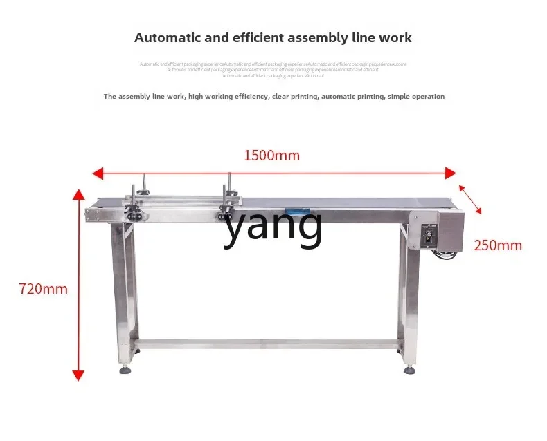 خط تجميع الطابعة النافثة للحبر عبر الإنترنت LTT يمكن للطابعة الذكية طباعة تاريخ الإنتاج #4