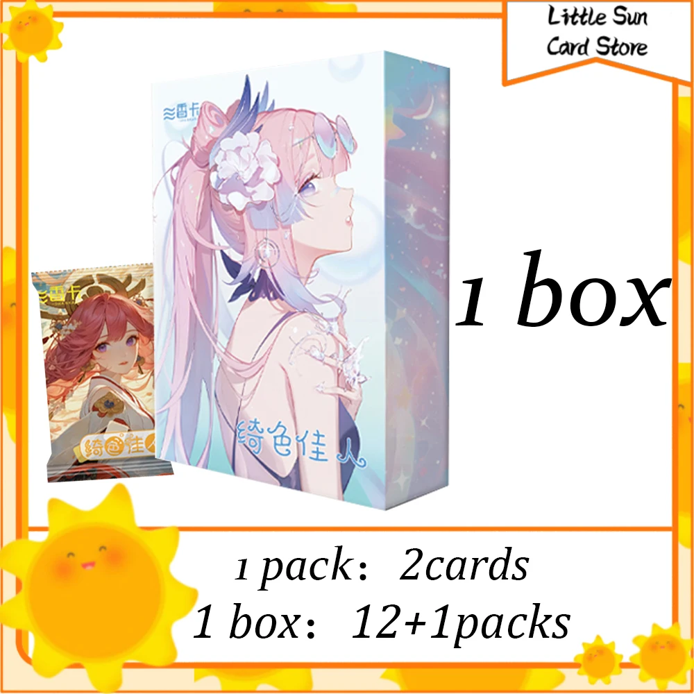 

2025 Latest Card Collection Cloud Card Series Fan Wife Collection Card Booster Box ACG CCG TCG Doujin Toys And Hobbies Gift