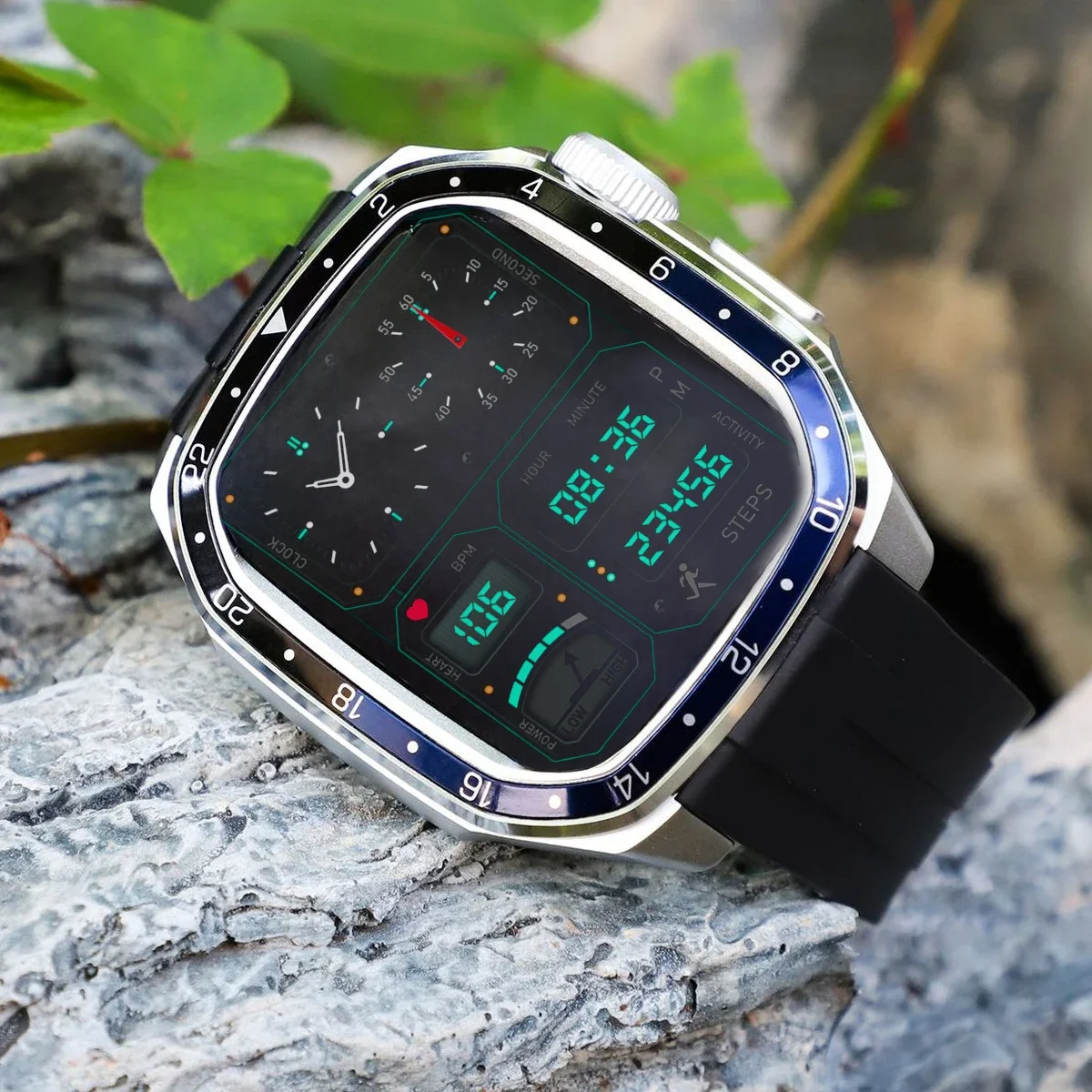 مجموعة تعديل فاخرة لساعة أبل S11/10 46 مللي متر حافظة معدنية حزام سيليكون لسلسلة Iwatch 11 10 46 مللي متر غطاء سوار ModKit