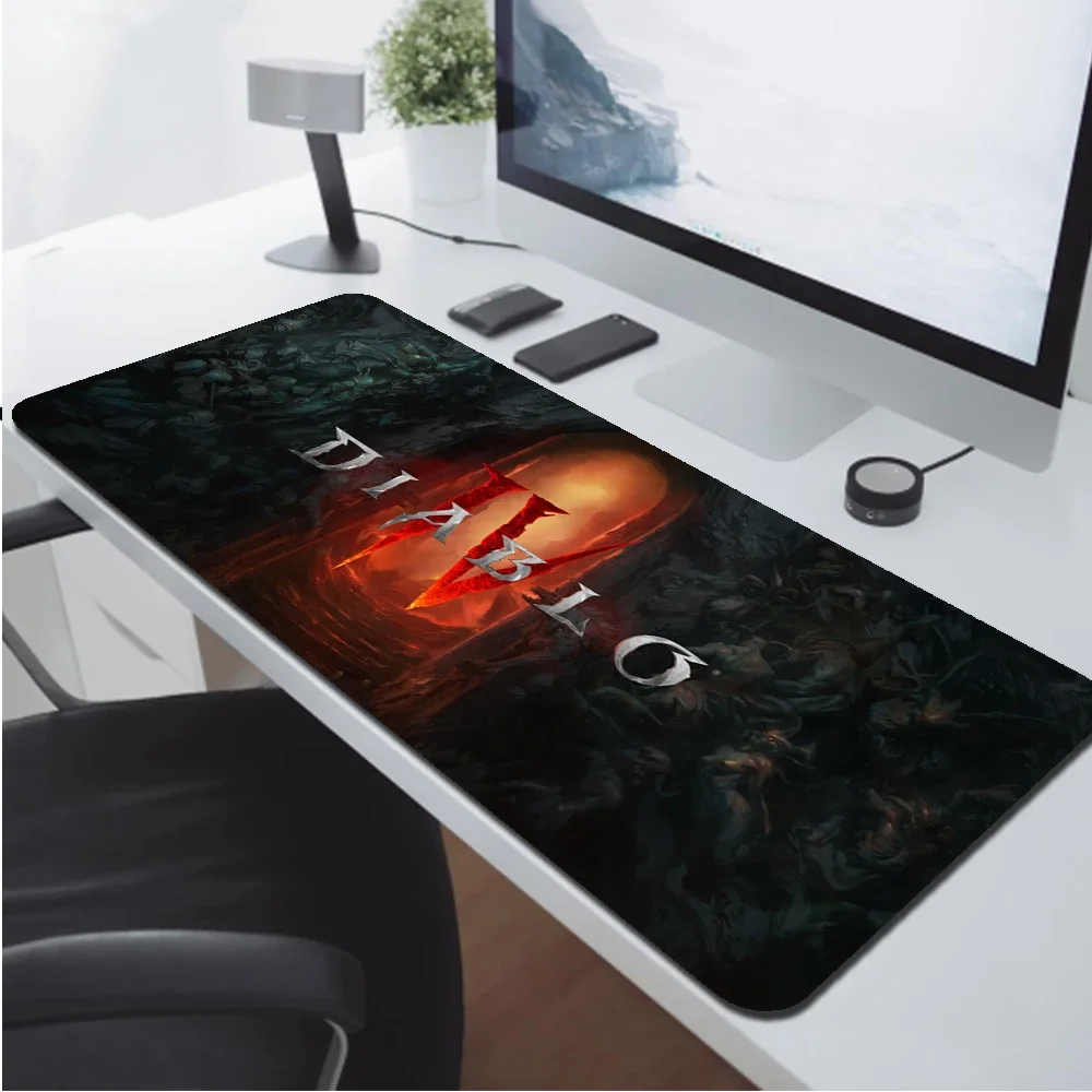 Diablo 4 Mouse Pad Gamer XL HD Home Computer Mousepad XXL Mouse Mat Carpet Office Anti Slip Laptop Table Mat Mice Pad