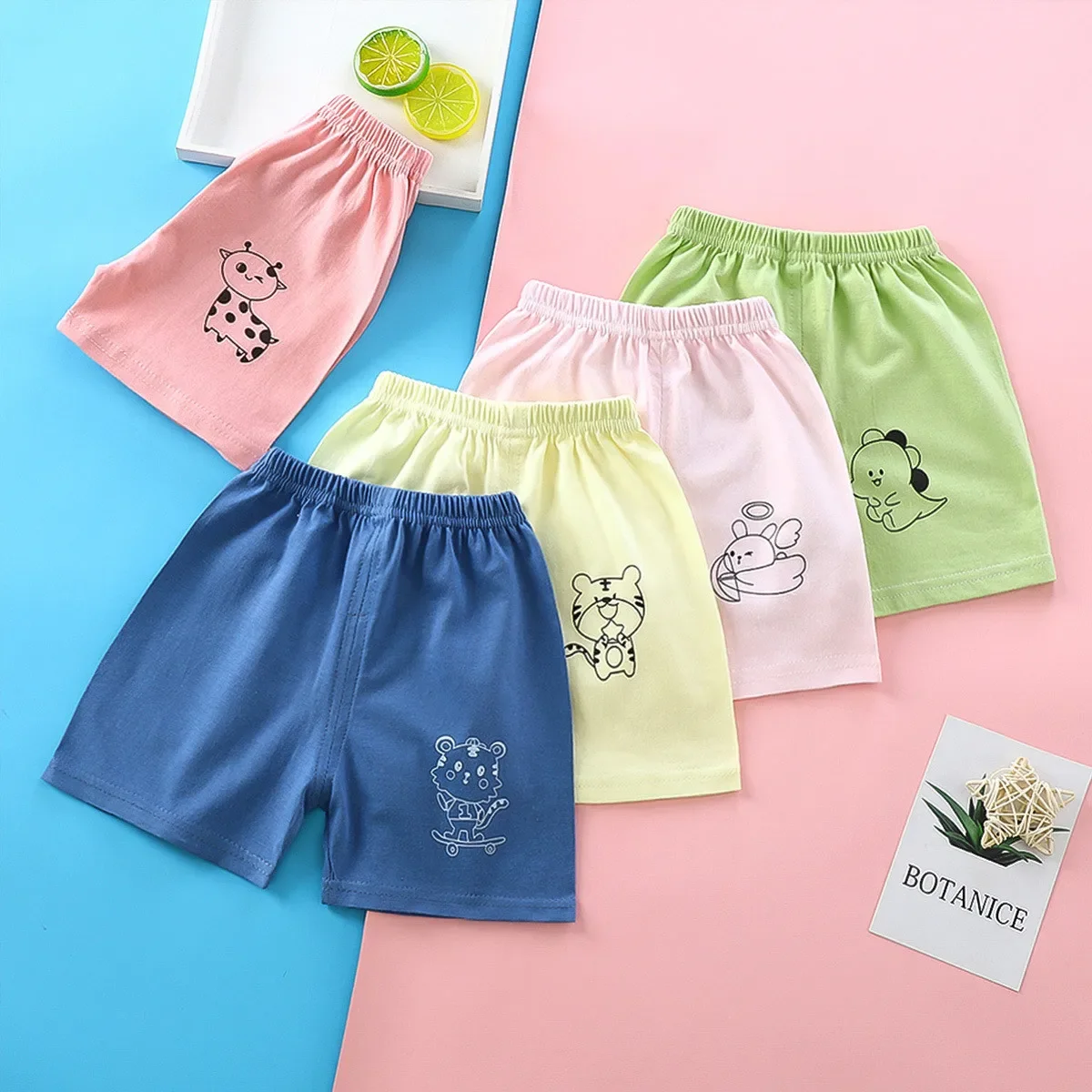 Summer Baby Kids Shorts Cotton Sport Shorts For Boys Beach Shorts For Girls Children\'s Casual Pants 1-4T