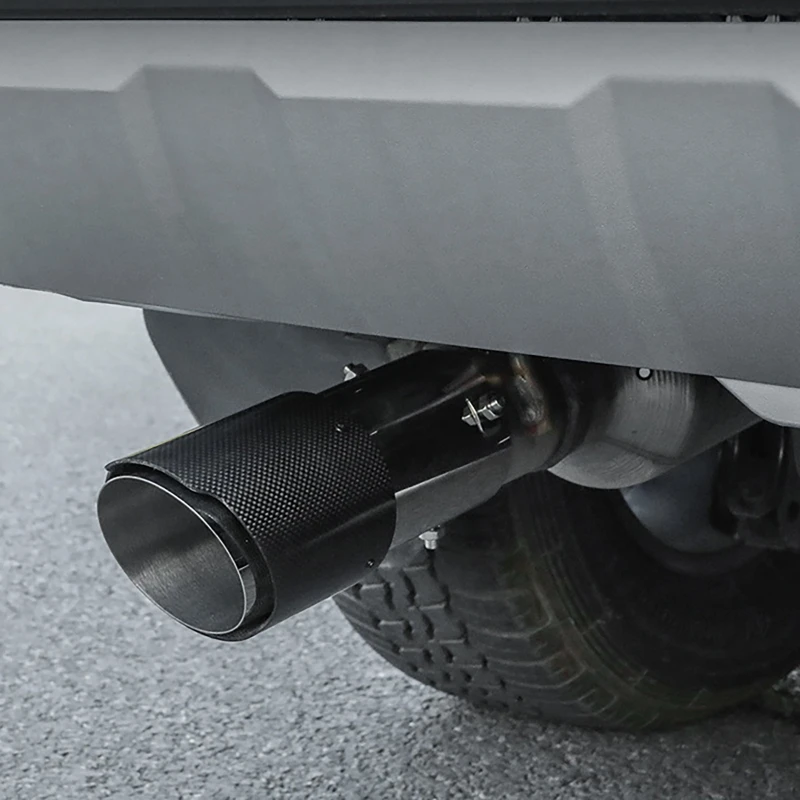 1 قطعة سيارة الفولاذ المقاوم للصدأ ماسورة العادم اكسسوارات المحدثة لتويوتا لاند كروزر 250 برادو Lc250 2024 2025