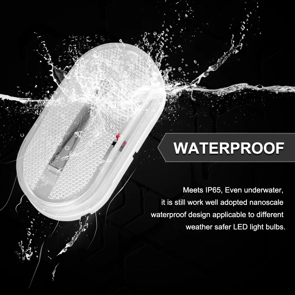 2pcs New 12v High-brightness Led Lights Truck Side Lights Truck Side Marker Lamp Contour Signal Lights