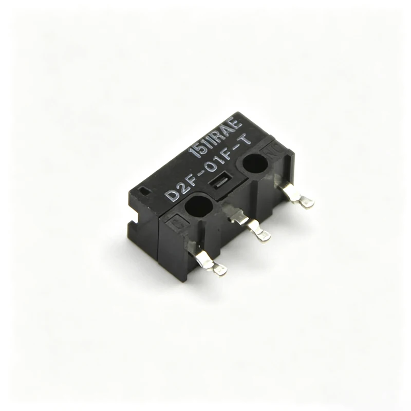 OMRON D2F-01F-T Micro Switch Grey Dot 3Pin Authentic Japan Mouse Button Repair Part