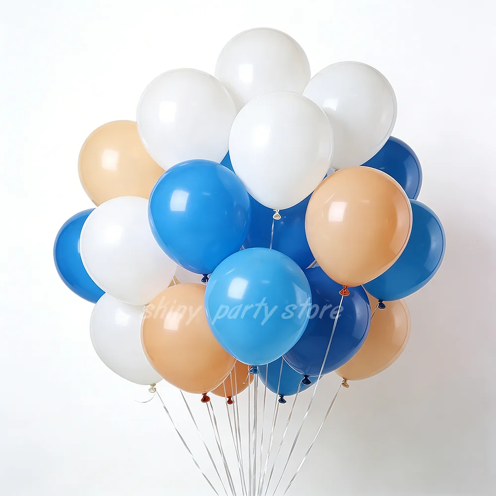 10-100 قطعة/الحزمة بالون اللاتكس الأبيض لحفلات الزفاف وأعياد الميلاد وحفلات استقبال المولود الجديد والخطوبة والذكرى السنوية لوازم 5-12 بوصة #3
