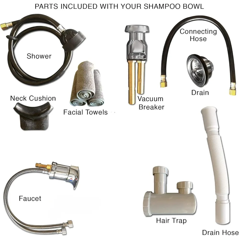 إمالة، بلاستيك ABS، وعاء الشامبو