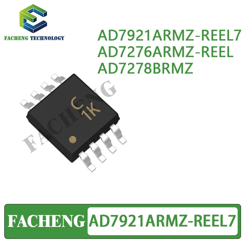 AD7921ARMZ-REEL7 AD7276ARMZ-REEL AD7278BRMZ MSOP-8 Analog-To-Digital Converter Chips ICs