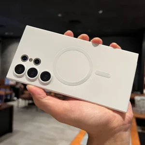 Casing Magnet Magsafe Mewah untuk Samsung Galaxy S25 S24 S23 S22 Ultra Plus S21 S20 Catatan FE 20 A35 A55 A05 A15 Penutup TPU Lembut 12 penjualan terbaik samsung z flip4 - №