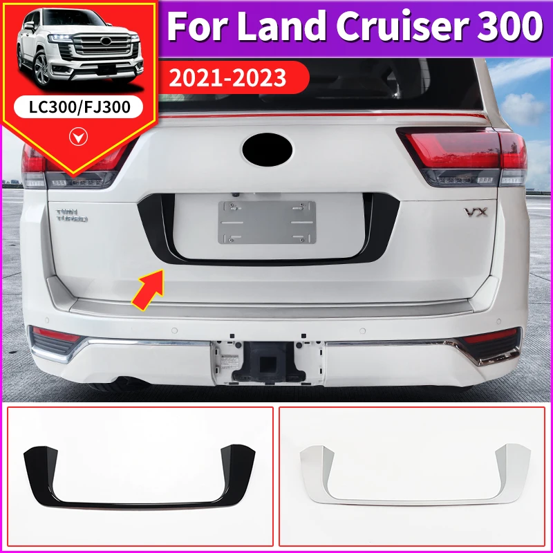 For 2021 2022 2023 Toyota Land Cruiser 300 Tailgate U-Shaped Decoration Paste LC300 Exterior Upgraded Accessories Modification