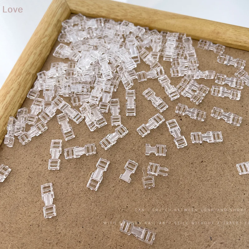 [L&P] 10 قطعة أداة فنية للأظافر بدون أثر مشبك صغير لفن الأظافر مشبك غير مرئي لتقوم بها بنفسك ملحقات الأظافر