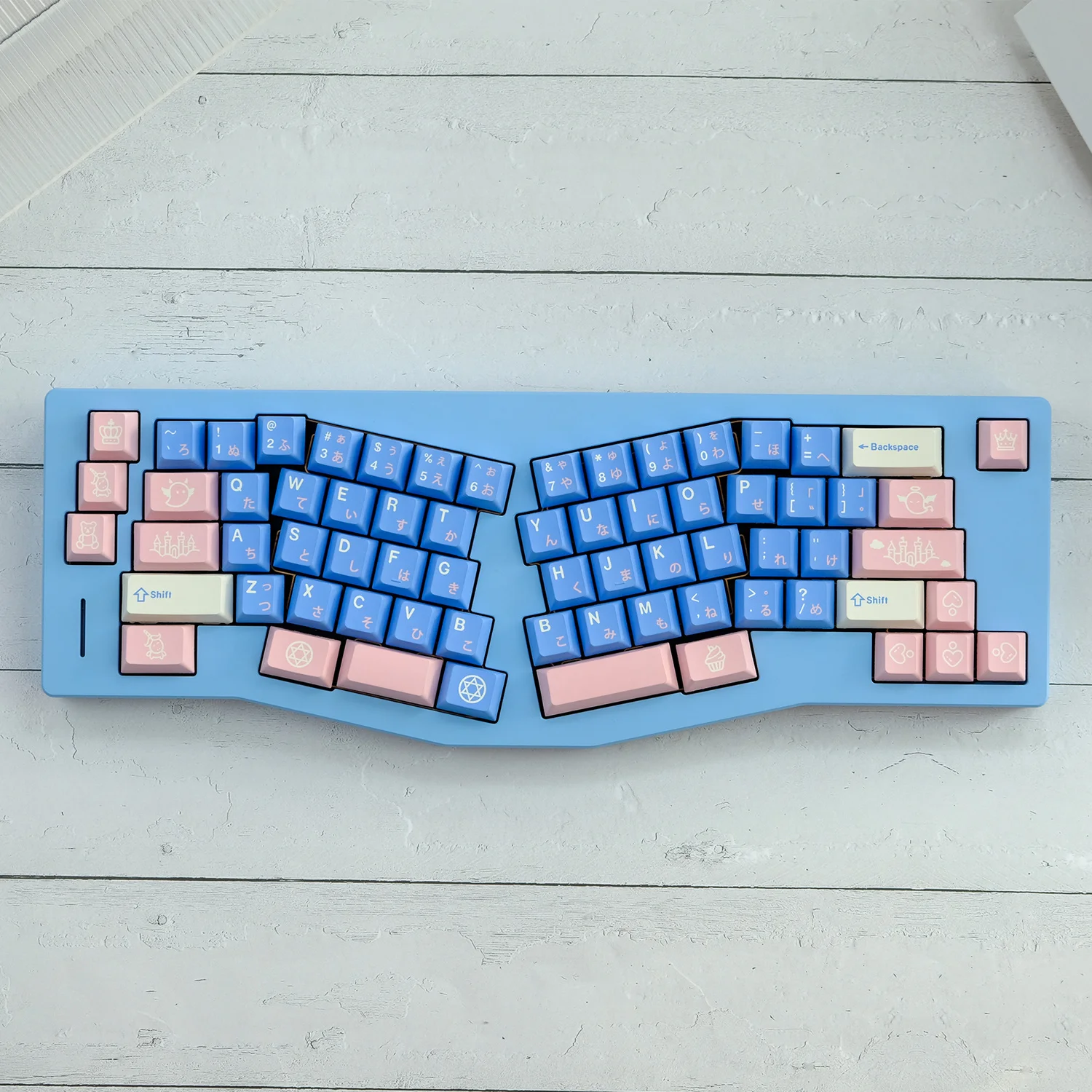 

PBT Gift Keycaps Cherry Profile 5-side Dye Sublimation Mechanical Keyboard Keycap For MX Switch With 1.75U Shift 61/64/68/78/87