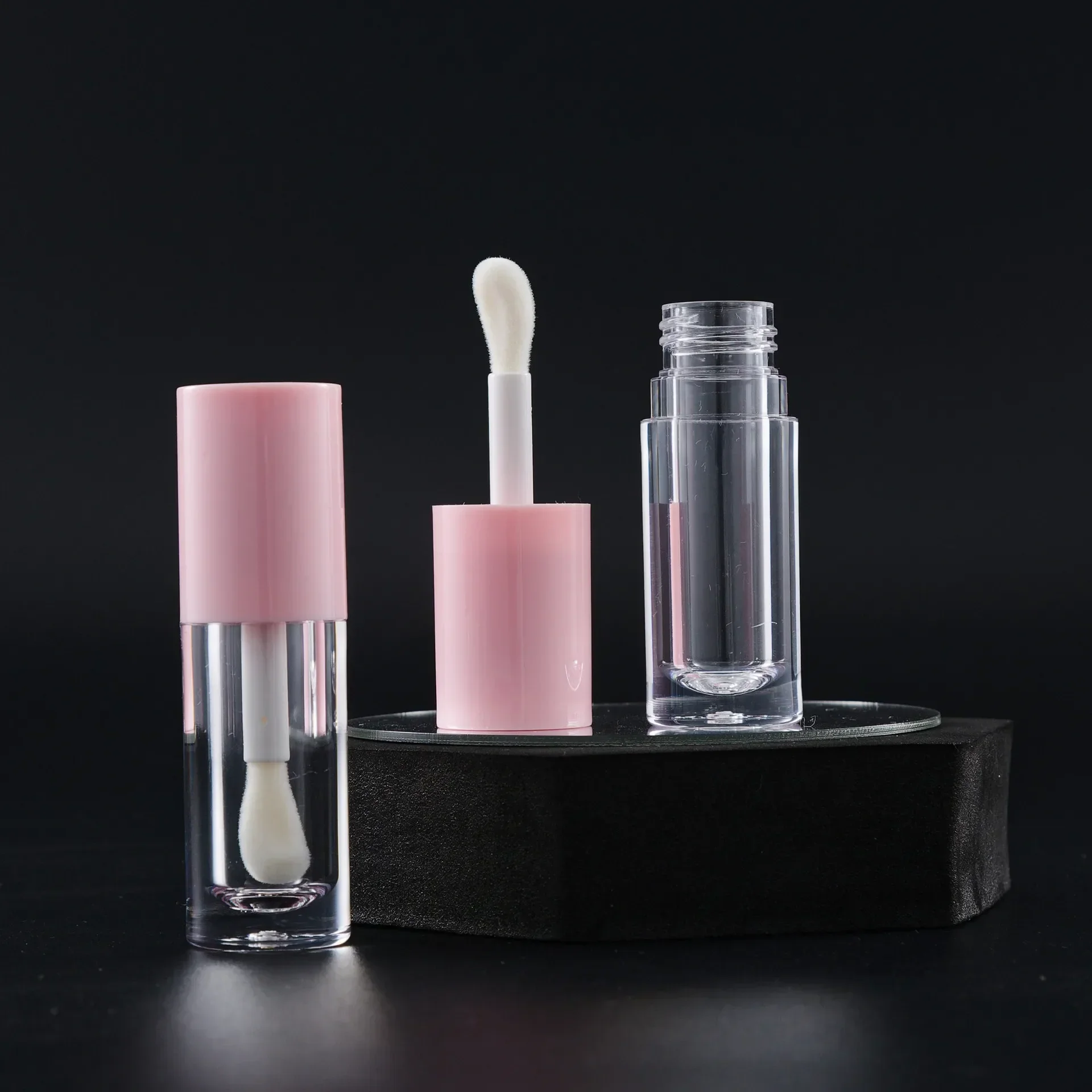 6Ml Navulbare Lipgloss Buis Lipgloss Dispenser Fles Grote Borstelkop Lip Glazuur Lege Reisdispenser Make-Up Lip Container