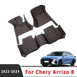 For Chery Arrizo 8 2022 2023 2024 Car Floor Mats Carpets Covers Auto Foot Accessories Interior Automobiles Pedals Rug Waterproof