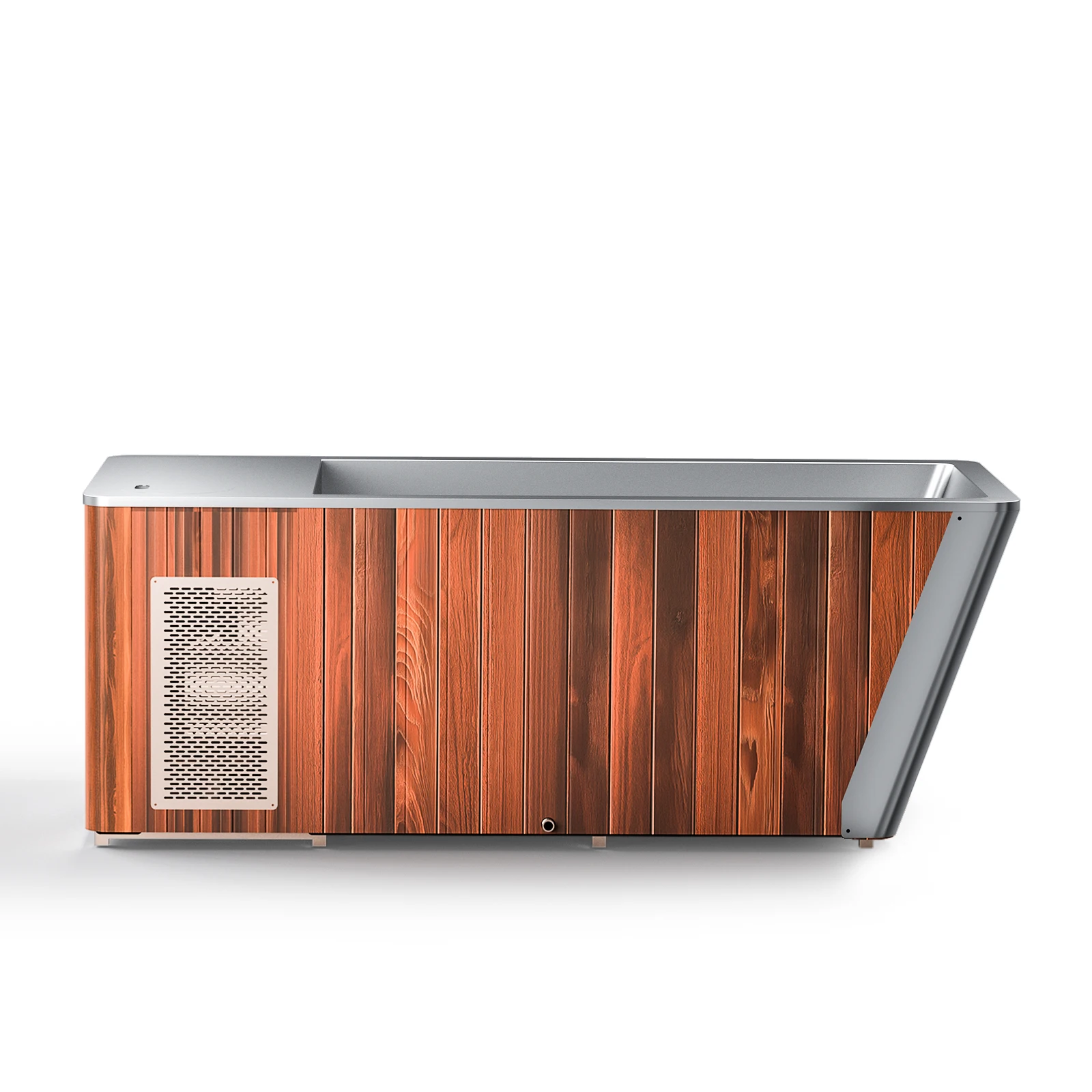 Syochi Stainless Steel Ice Bath 314 316 Steel Cold Plunge All in One Ice Bath with Chiller and Filter