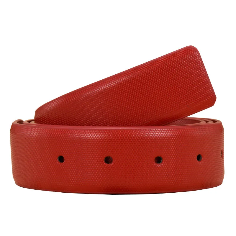 Echtledergürtel für Herren, glatter blauer Taillengürtel, Jungen, Jugendliche, Erwachsene, 3,3 cm breit, kein Kopfmuster, Gürtel Faion Accory – Detail 10