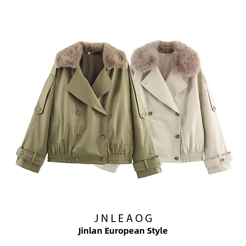 

Faionable водонепроницаемая ветровка JNLEAOG, осеннее новое поступление, женская одежда, универсальный дизайн, женское пальто серии