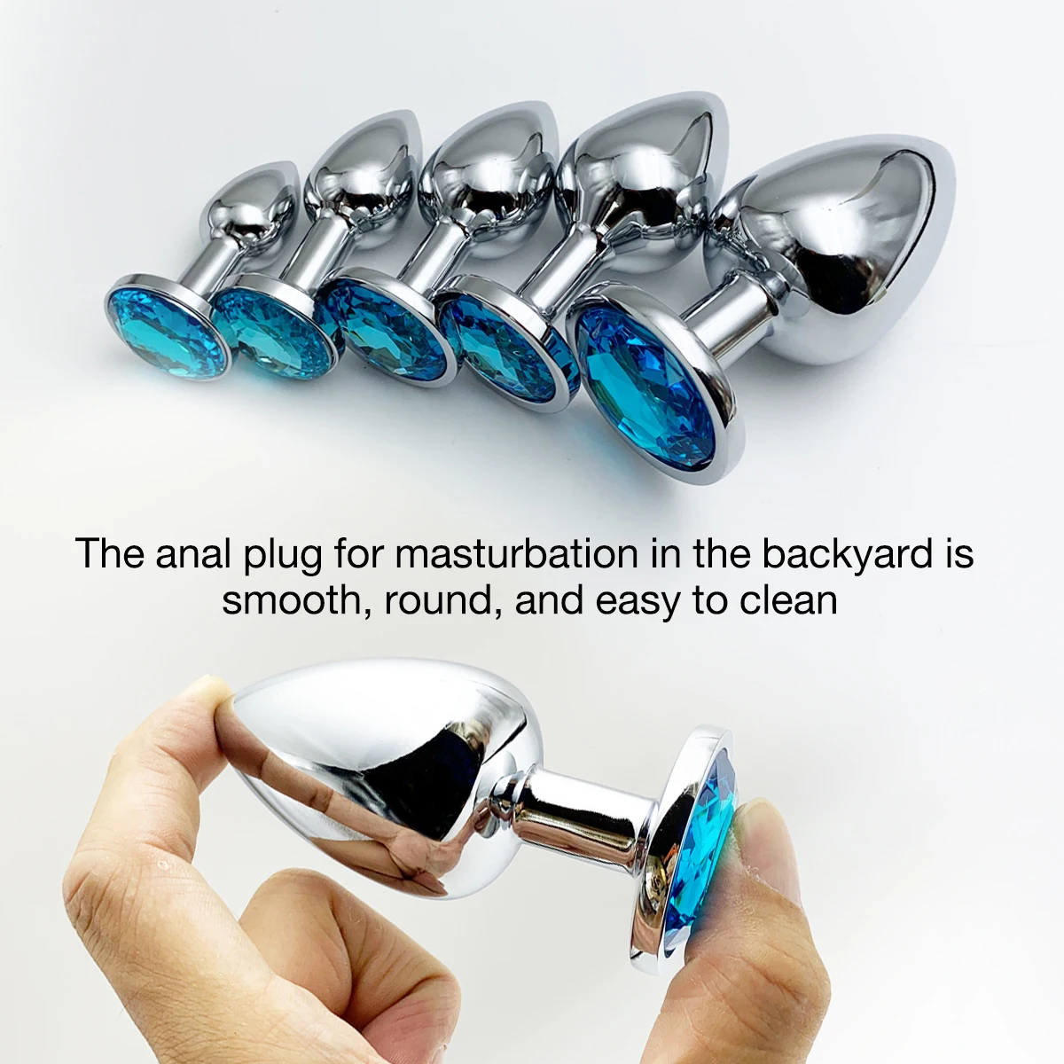anal plug sizes Interchangeable Silicone Anal Plug main image 1
