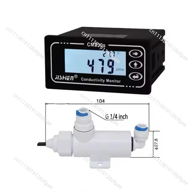 Conductivity meter CM-230 TDS meter conductivity platinum black electrode 1.0