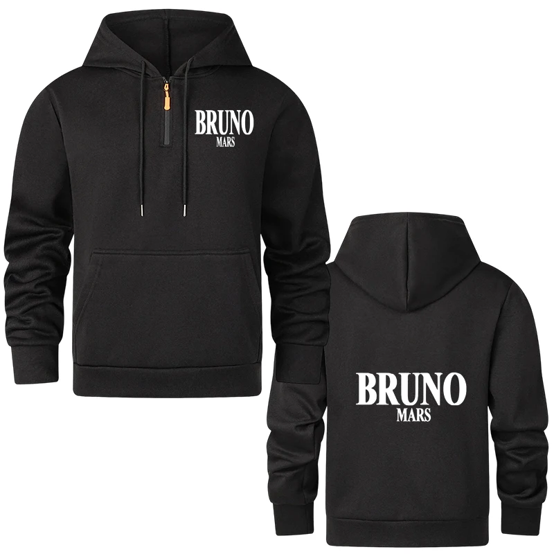 2025 جديد هوديي طباعة Harajuku طباعة البلوز الرجال مقنعين البلوز Vintage الملابس الذكور الخريف كم طويل #4