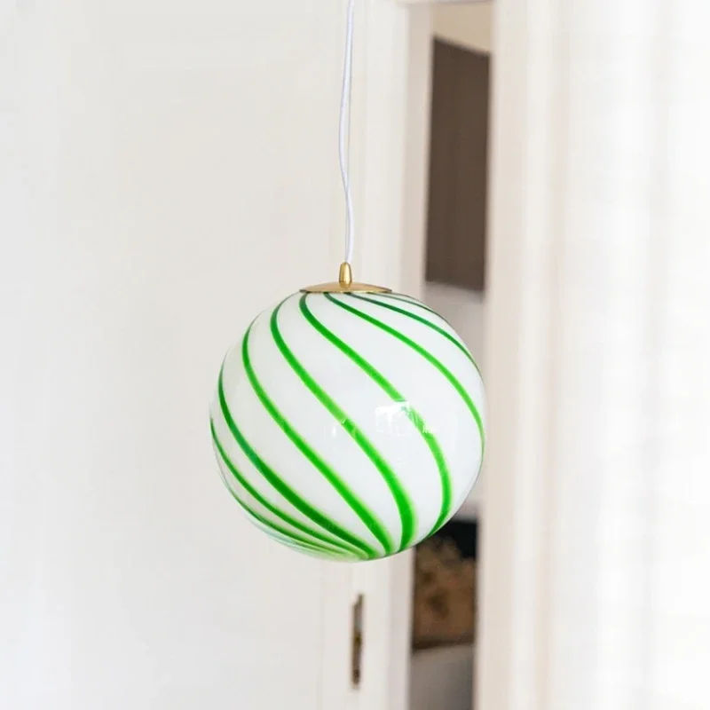Creative Candy Ball Lamp Art Kids Room Pendant Light For Bedroom Living Room Shop Home Decor Art LED Macaron Pendant Lamp