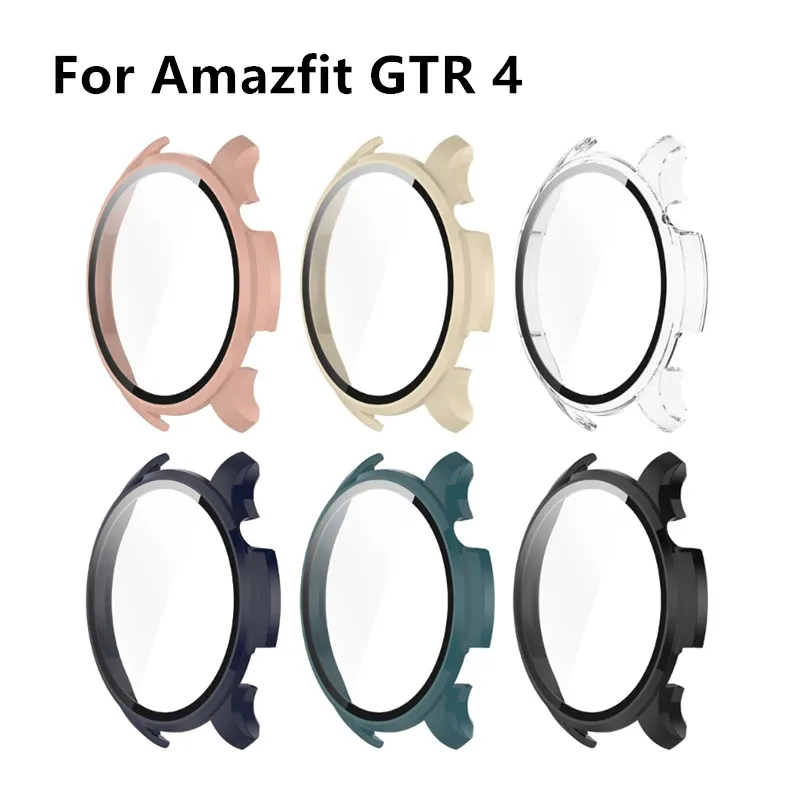 Screen Protector Case Cover For Amazfit GTR 4 GTR4 Smart Watch Protective Cover Bumper Shell Protection Frame