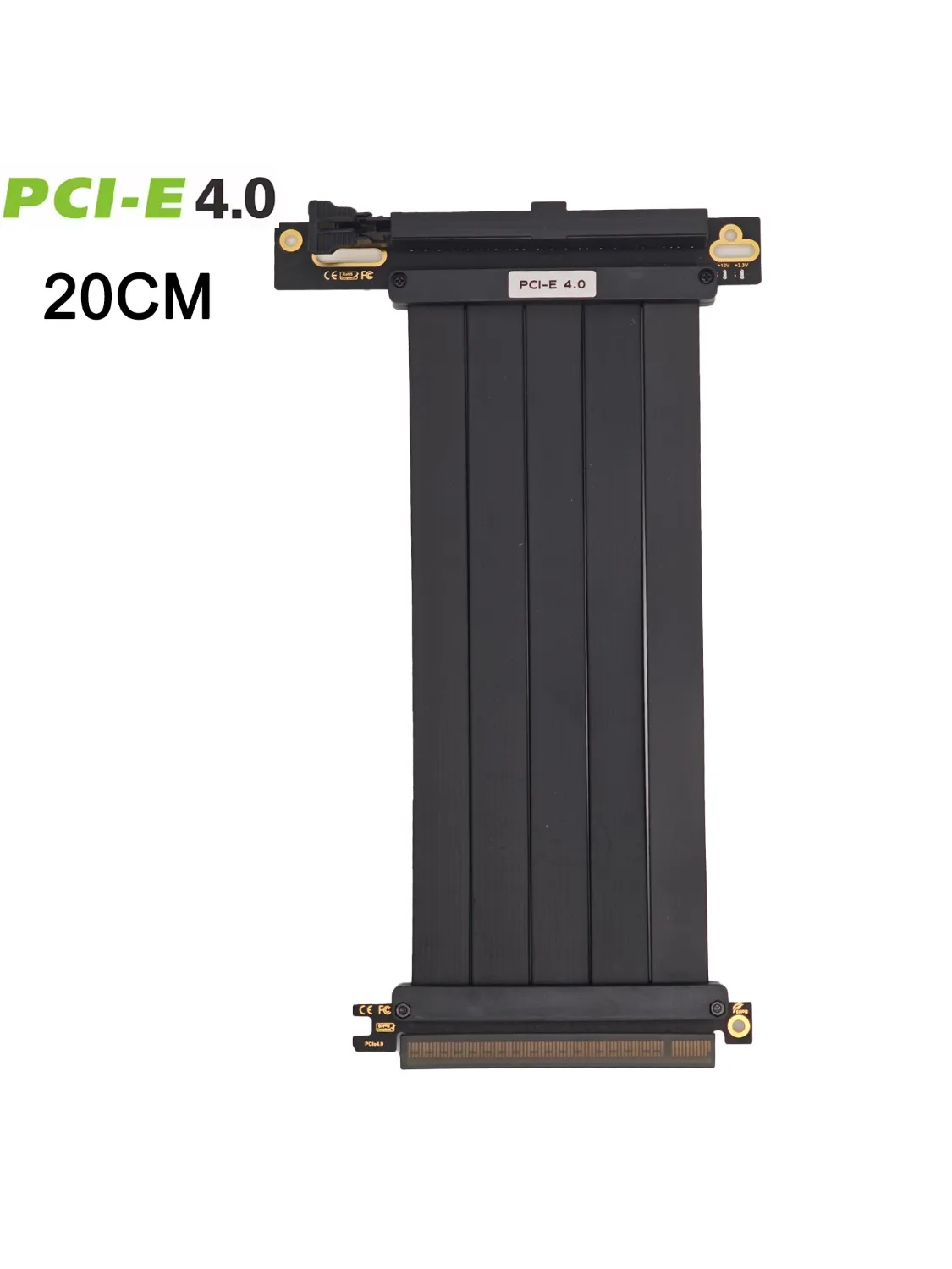 PCI Express 3.0/4.0 x16 tot x16 Gen 4 GPU Dubbele Reverse Grafische Kaart Verlengkabel Riser Card Voor ITX vergulde Connector - afbeelding 2