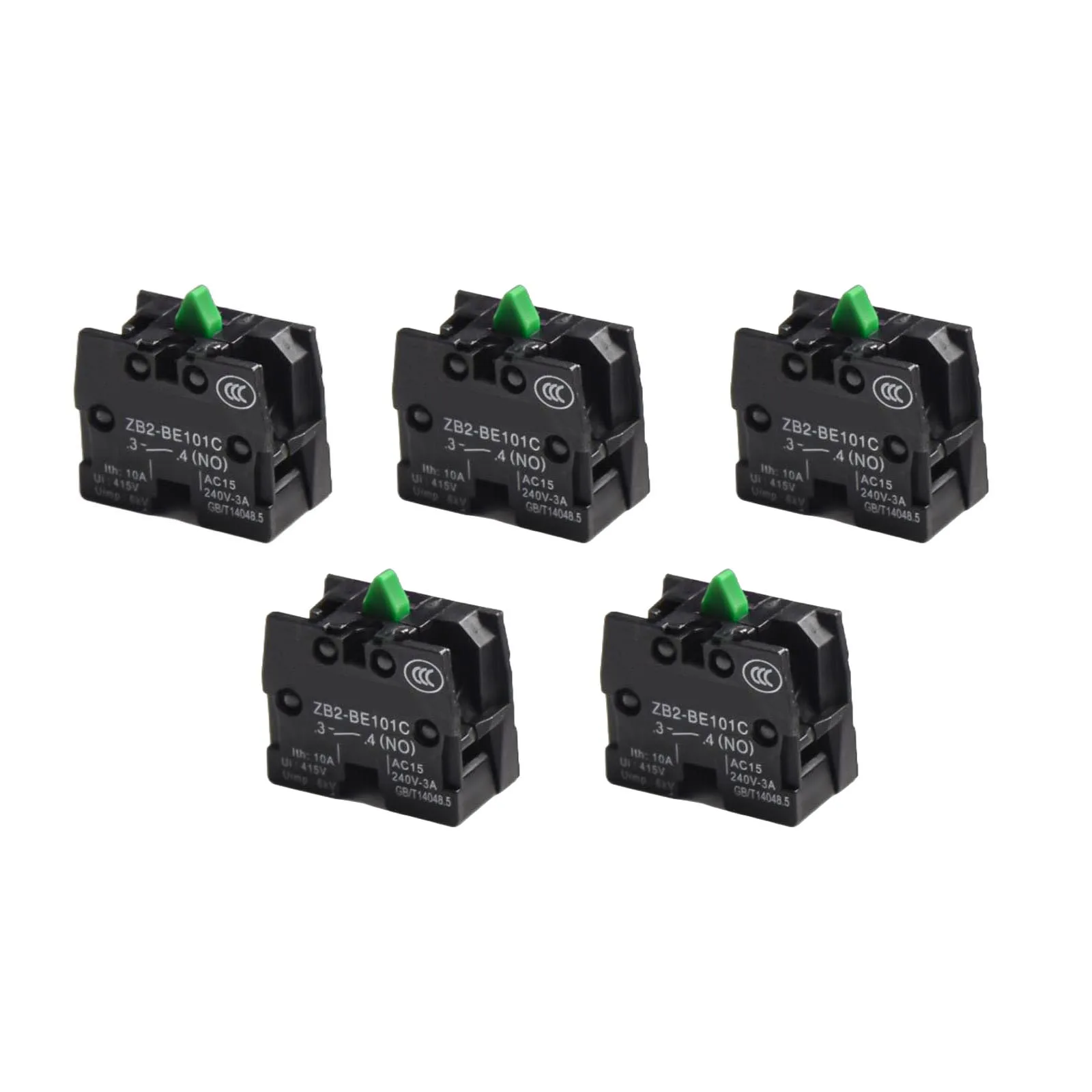 ZB2 BE101C Push Button Joystick Switch Waterproof and Dustproof 10A 600V Rating Long lasting and Stable Transmission