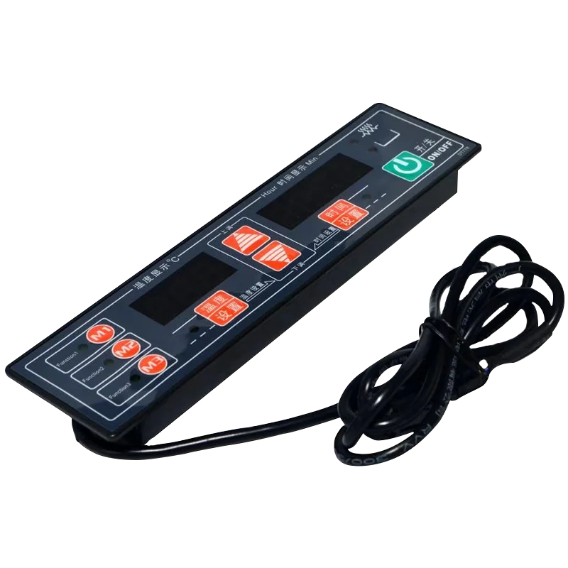 Microcomputer Temperature and Time Controller PCB Control Board Plastic Material for Water Steam and Heating