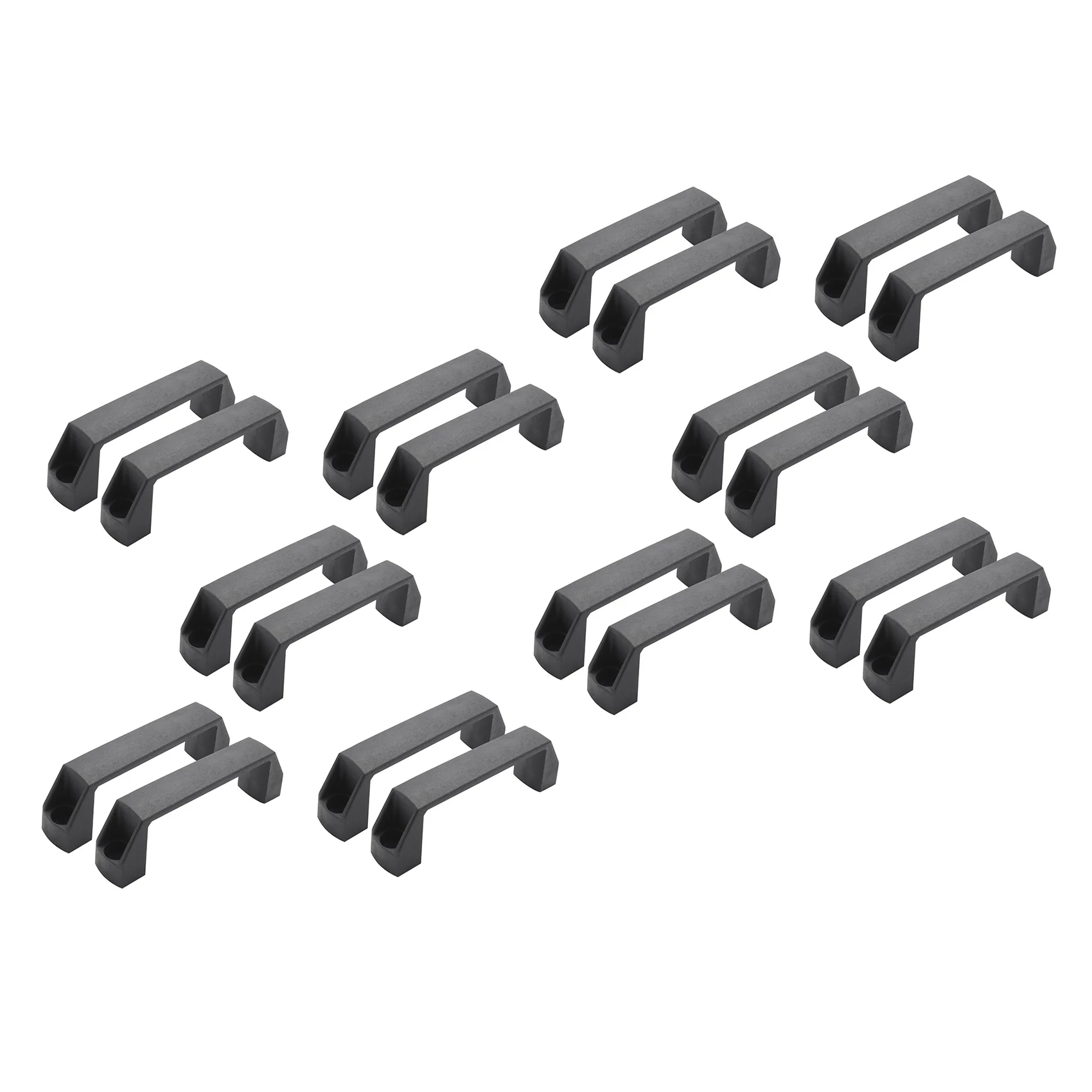 Cabinet Drawer Door Plastic Handle Pull Knob 120Mm 4.7 Inch 20 Pcs-AA25