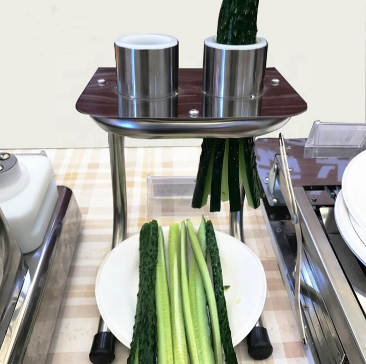 Manual Cutting Machine Vegetable Cucumber Cutter Cucumber Cutter Easy Chopper Slicer